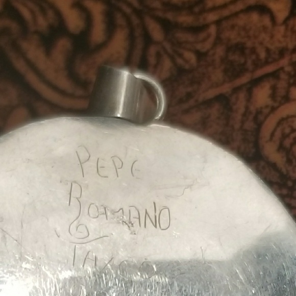 Rare Sterling silver taxco necklace pend - Picture 3 of 3